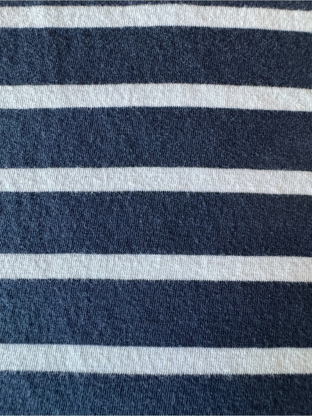 Pact Organic Cotton Softspun Tee Dress Navy White Stripe Casual XS